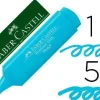 ROTULADOR FABER FLUORESCENTE 1546 COLOR PASTEL AZUL PALIDO