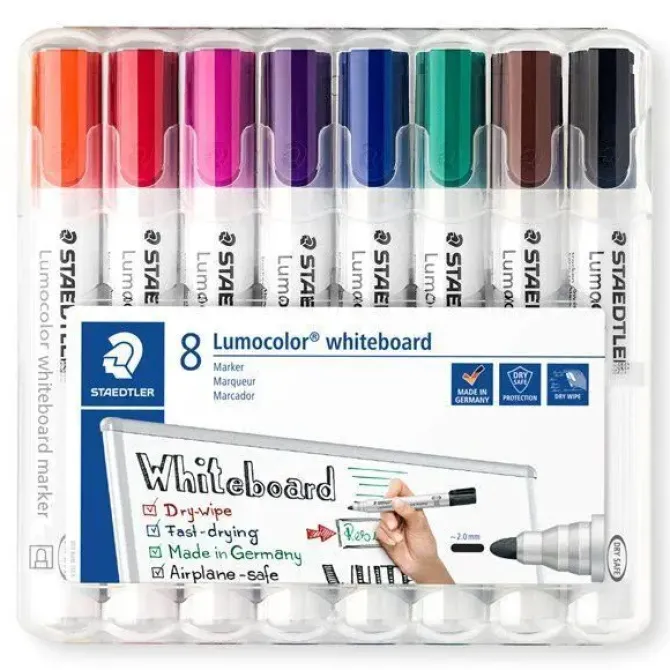 ROTULADOR LUMOCOLOR WHITEBOARD351/8U