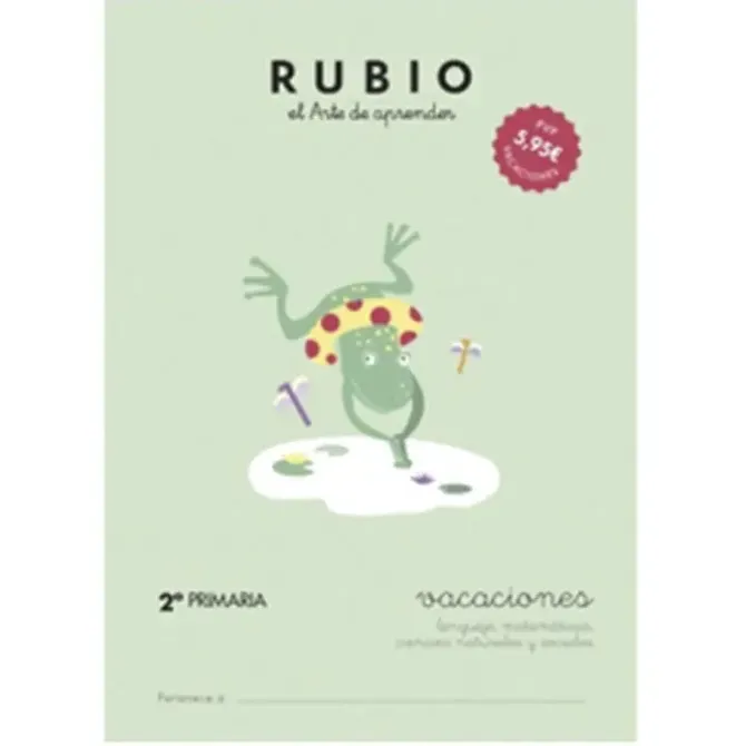 RUBIO CUADERNO RUBIO VACACIONES 2ºPRIM./5U VAC2P MAK630657