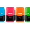 SACAPUNTAS MILAN COMPACT TOUCH DUO PLASTICO 2 USOS CON GOMA