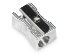 SACAPUNTAS Q-CONNECT METALICO RECTANGULAR 1 USO