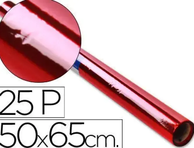 SADIPAL CELOFAN SADIPAL ROJO /ROLLO 25H 125 ROJO MAK600104