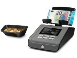 SAFESCAN 6165 G3 BALANZA CONTADORA DE DINERO - CUENTA MONEDAS Y BILLETES - PUERTO DE ACTUALIZACIONES