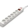 SALICRU REGLETA SPS SAFE 6 PROTECTORES ELECTRICOS ACTIVOS DE ULTIMA GENERACION - 6 TOMAS SCHUKO - COLOR BLANCO