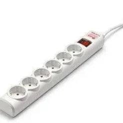 SALICRU REGLETA SPS SAFE 6 PROTECTORES ELECTRICOS ACTIVOS DE ULTIMA GENERACION - 6 TOMAS SCHUKO - COLOR BLANCO