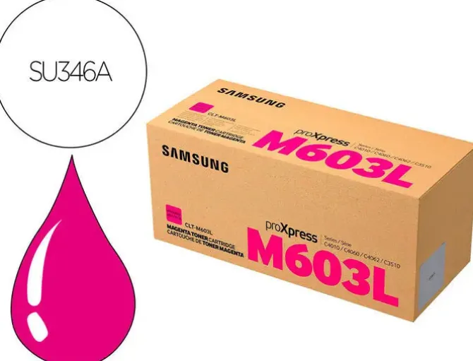 SAMSUNG CLT-M603L MAGENTA CARTUCHO DE TONER ORIGINAL - SU346A