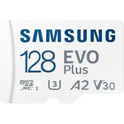 SAMSUNG EVO PLUS TARJETA MICRO SDXC 128GB UHS-I U3 V30