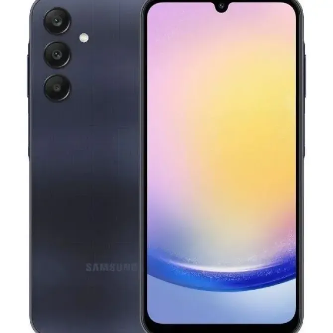 SAMSUNG GALAXY A25 5G SMARTPHONE PANTALLA SUPER AMOLED 6.50 - 6GB - 128GB - CAMARA 50MP - BATERIA 5000MAH - ADMITE CARGA DE 25W - COLOR NEGRO