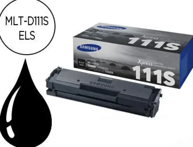 SAMSUNG MLT-D111S NEGRO CARTUCHO DE TONER ORIGINAL - SU810A
