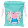 SAQUITO MERIENDA PEPPA PIG PRETTY FLOWERS