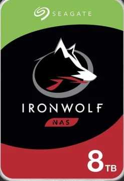 SEAGATE IRONWOLF DISCO DURO INTERNO 3.5 SATA 3 8TB NAS