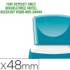 SELLO X'STAMPER QUIX PERSONALIZABLE COLOR VERDE MEDIDAS 16X48 MM Q-11