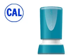 SELLO X'STAMPER QUIX PERSONALIZABLE COLOR AZUL REDONDO DIAMETRO 14 MM Q-32