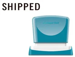 SELLO X'STAMPER QUIX PERSONALIZABLE COLOR NEGRO MEDIDAS 13X49 MM Q-13