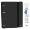 SENFORT CARPETA RINGBOOK A4 100 H 90 GRS. FOAM NEGRO C/SEPARADORES