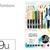 SET DE CALIGRAFIA TOMBOW BLENDED LETTERING COZY TIMES 9 PIEZAS