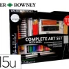 SET DE PINTURAS DALER ROWNEY 115 PIEZAS CON CABALLETE DE ALUMINIO PLEGABLE 457X73X584 MM
