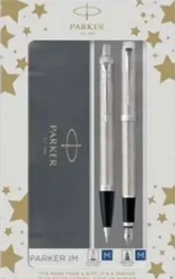 SET PARKER IM DUO ESSENTIAL P+B ACERO