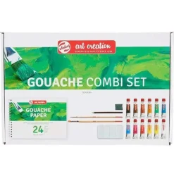 SET PINTURA TEMPERA TALENS 12ML/12COL