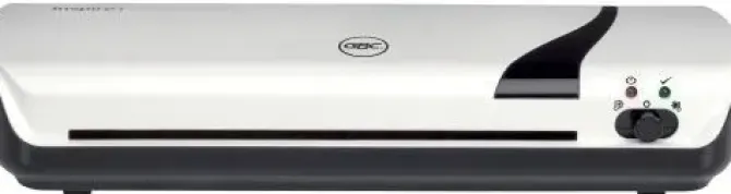 SET PLASTIFICADORA + CIZALLA RODILLO + REDONDEADOR DE ESQUINAS GBC INSPIRE+ DIN A4 CRAFT BLANCO