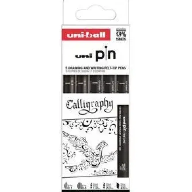 SET ROTULADOR CALIBRADO UNIBALLPIN 5 GRADUACIONES