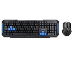 SET TECLADO Y RATON Q-CONNECT INALAMBRICO COMPATIBLE WINDOWS COLOR NEGRO