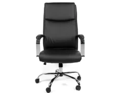 SILLA DIRECCION Q-CONNECT LEO RESPALDO ALTO REGULABLE EN ALTURA 1170 + 80 MM ALTO ANCHO 650 MM PROFUNDIDAD 700