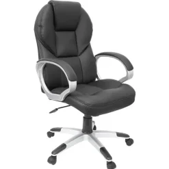 SILLA OFICINA MAKROPAPER PLANET NEGRO