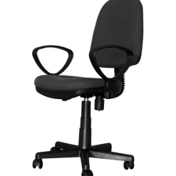 SILLA OFICINA MAKROPAPER GIRO PLUS NEGRO