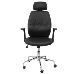 SILLA PIQUERAS HUELVES SIMILPIEL NEGR