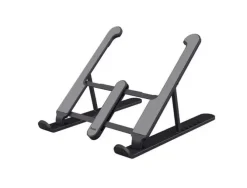 SOPORTE ELEVADOR TRUST PRIMO PARA PORTATIL 16" AJUSTABLE 6 ALTURAS COLOR NEGRO