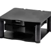SOPORTE FELLOWES PARA MONITOR PLUS AJUSTABLE EN 5 ALTURAS 64 MM A 165 MM HASTA 36 KG COLOR GRAFITO 165X335X344 MM