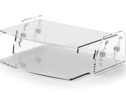 SOPORTE FELLOWES PARA MONITOR CLARITY AJUSTABLE 5 POSICIONES TRANSPARENTE 70X256X320 MM HASTA 15 KG
