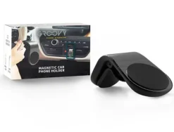 SOPORTE PARA MOVIL GROOVY COCHE UNIVERSAL MAGNETICO COLOR GRIS OSCURO