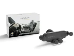 SOPORTE PARA MOVIL GROOVY COCHE GRAVITY COLOR NEGRO