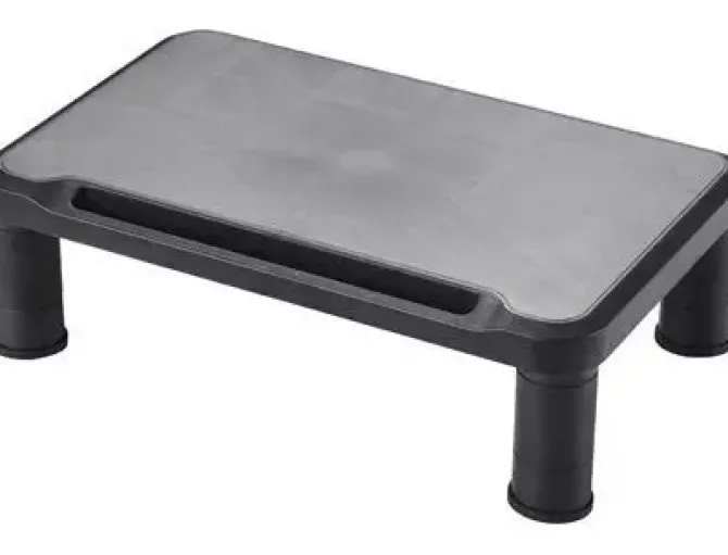 SOPORTE Q-CONNECT PARA MONITOR AJUSTABLE EN ALTURA 380X240X112 MM