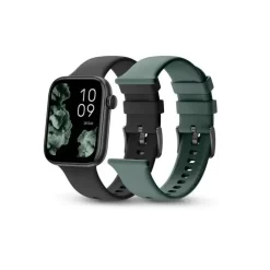 SPC SMARTEE DUO 2 RELOJ SMARTWATCH PANTALLA AMOLED CUADRADA 1.78 - MAS DE 100 MODOS DEPORTIVOS - MONITOREO DE SALUD - RESISTENCIA IP68 - COLOR NEGRO