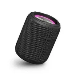 SPC SOUND POWERPOOL ALTAVOZ PORTATIL - 20 HORAS DE AUTONOMIA - TUBO COMPACTO CON ARO LUMINOSO - POTENCIA DE 14W - PROTECCION IPX7 - TRUE WIRELESS STEREO Y MANOS LIBRES - COLOR NEGRO