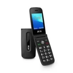 SPC TITAN TELEFONO DE TAPA - DISEÑO FUNCIONAL Y ELEGANTE - BOTONES Y TECLAS GRANDES - ACCIONES INTELIGENTES DE AYUDA - ACCESO DIRECTO A DOS CONTACTOS - VOLUMEN EXTRA ALTO - CARGADOR USB TIPO C - COLOR