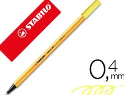 STABILO ROTULADOR STABILO POINT-88 NEON AMARI 88/024 MAK119041