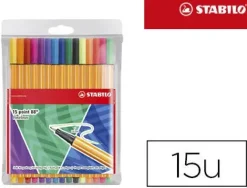 STABILO ROTULADOR STABILO POINT-88 15COLORES 8815-3 MAK118622