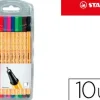 STABILO ROTULADOR STABILO POINT-88 10COLORES 8810 MAK119885