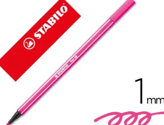 STABILO ROTULADOR STABILO PEN-68 ROSA 68/56 MAK118663