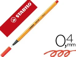 STABILO ROTULADOR STABILO POINT-88 CARMIN 88/48 MAK118688