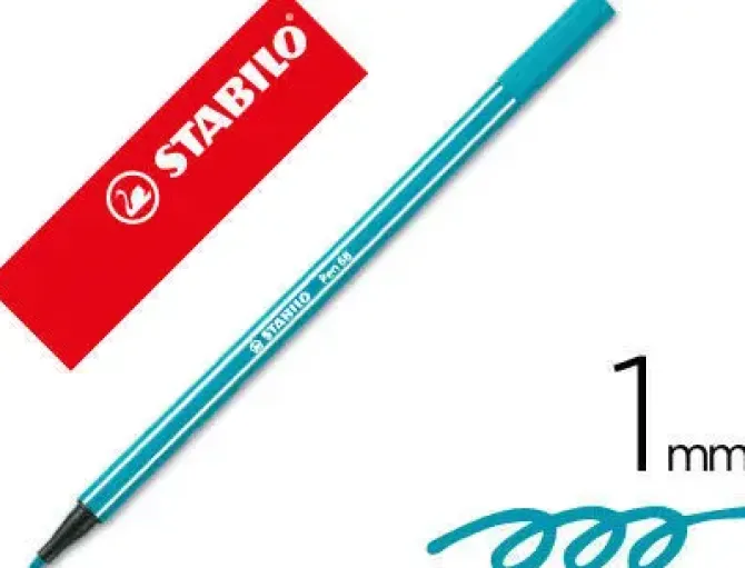 STABILO ROTULADOR STABILO PEN-68 AZUL TURQU. 68/51 MAK118661