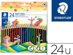 STAEDTLER LAPICES COLORES STAEDTLER NORIS 24COL 185 C24/144 MAK649281