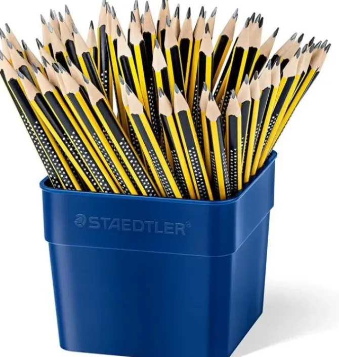 STAEDTLER NORIS 183 EXPOSITOR DE 72 LAPICES DE GRAFITO - MINA HB - RESISTENCIA A LA ROTURA