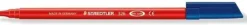 STAEDTLER NORIS 326 ROTULADOR DE PUNTA FINA - TRAZO 1MM APROX - TINA BASE DE AGUA - COLOR ROJO