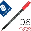 STAEDTLER ROTULADOR STAEDTLER LUMOCOLOR"F"ROJO 318-2 MAK080230