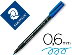 STAEDTLER ROTULADOR STAEDTLER LUMOCOLOR"F"AZUL 318-3 MAK080229